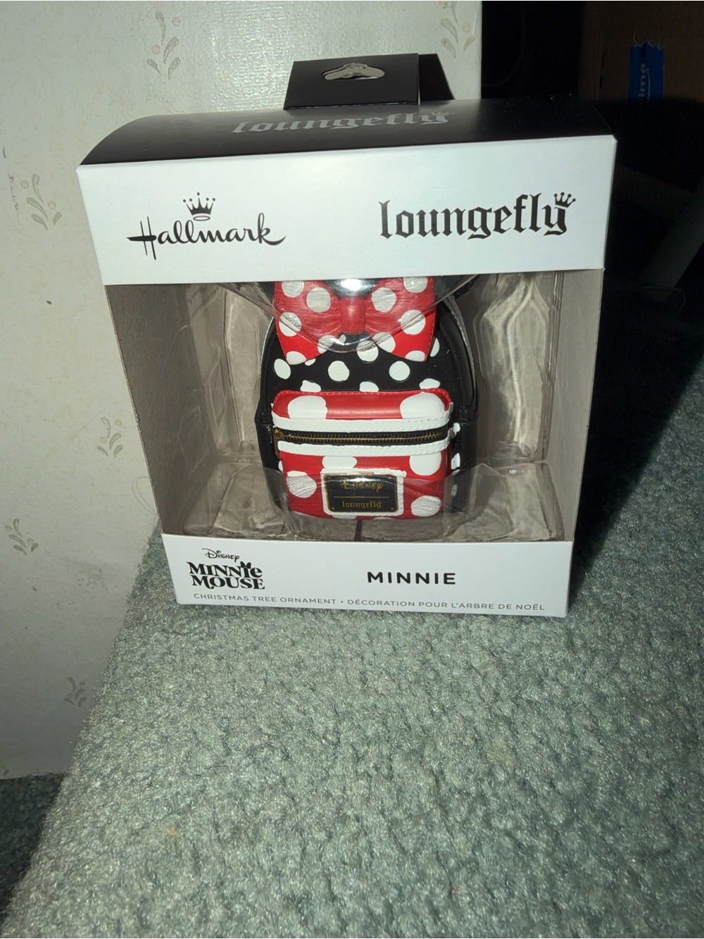 Loungefly Disney Minnie Mouse Backpack Hallmark Ornament